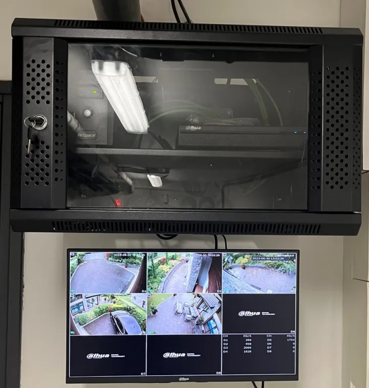 Caméra de surveillance, Bourgoin-Jallieu, Lévèque Électricité