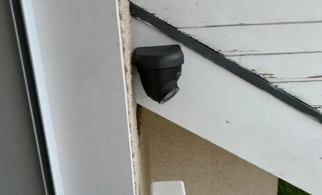 Caméra de surveillance, Bourgoin-Jallieu, Lévèque Électricité