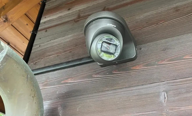 Caméra de surveillance, Bourgoin-Jallieu, Lévèque Électricité