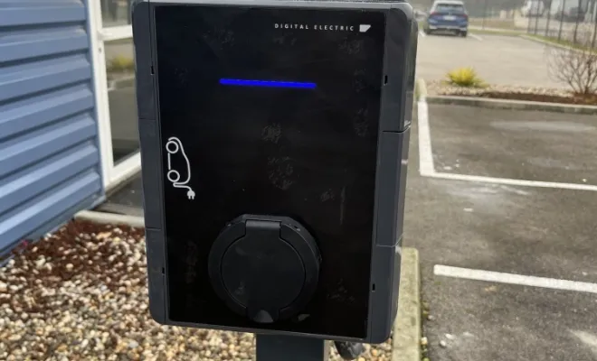 borne de recharge électrique